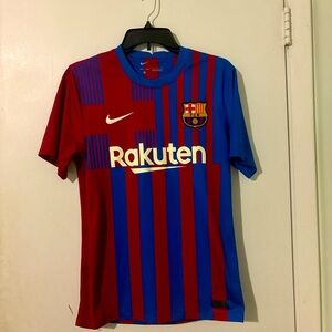 21/22 Nike FC Barcelona Home Jersey    Men’s Size S